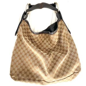 Authentic Gucci Horsebit Hobo Bag